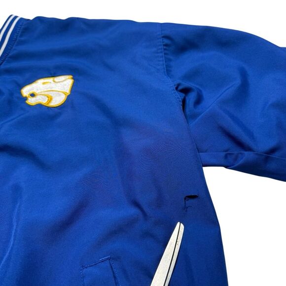 Vintage Reebok Panthers V Neck Pullover Men’s Blue Sz XL FLAW - Picture 5 of 12